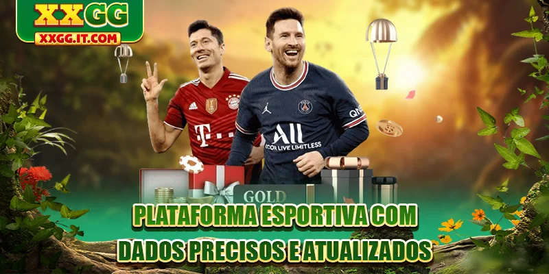 Plataforma esportiva com dados precisos e atualizados